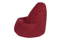 Бескаркасное кресло Мешок Груша 3XL 5023841 Ткань велюр бордовый Бескаркасное кресло Мешок Груша 3XL 5023841 Ткань велюр бордовый