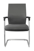 Офисное кресло D818, сетка, серый