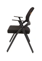 Офисное кресло CHAIRMAN NEXX, ткань стандарт/сетчатый акрил, черный