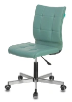 Офисное кресло CH-330M, экокожа, серо-голубой