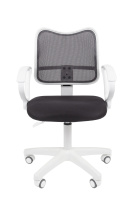 Офисное кресло Chairman 450 LT Россия белый пластик TW-12/TW-04 серый