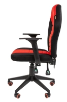 Геймерское кресло CHAIRMAN Game 8, ткань TW, черный/красный