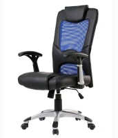 Офисное кресло Vincent черный/синий