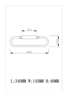 Светодиодный настенный светильник Moderli V2470-WL Duglas LED*13W