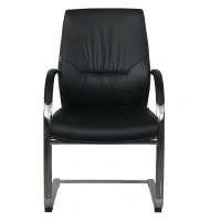 Офисное кресло RCH С1815, натуральная кожа, черный