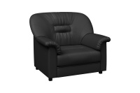 Кресло мягкое Премьер P1-2 Экокожа Экотекс 3001 (черная)
