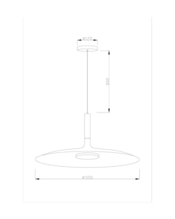 Подвесной светильник Moderli V2222-PL Metrix LED*5W
