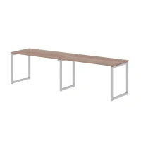 Стол 2-х местный XTEN-Q, 280х70, Дуб Сонома/Алюминий Стол 2-х местный XTEN-Q, 280х70, Дуб Сонома/Алюминий