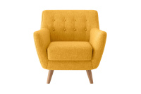 Мягкое кресло Picasso FR 0358 Рогожка горчичный