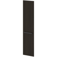 Дверь высокая для шкафа L-67/72 Grace L-031 правая (ручка снизу) Дуб Линдберг темный