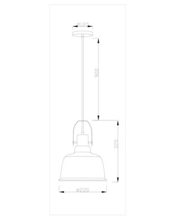 Подвесной светильник Moderli V1441-1P Felex 1*E27*60W