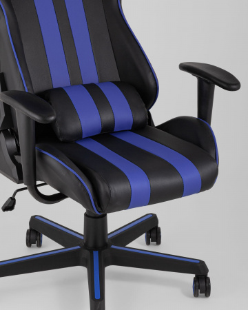 Кресло игровое TopChairs Camaro синее Кресло игровое TopChairs Camaro синее