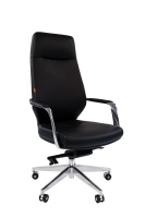 Офисное кресло Chairman 920 кожа/кз, черный N