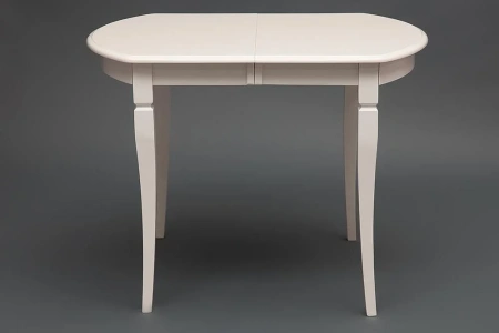 Стол обеденный MODENA раскладной 100(129)x75, ivory white