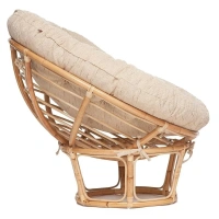 Кресло PAPASAN с подушкой, natural