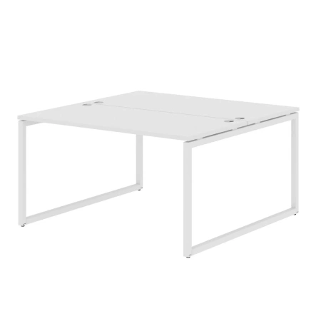 Стол 2-х местный XTEN-Q, 140х140, Белый/Белый