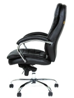 Офисное кресло CHAIRMAN 795, натуральная кожа, черный