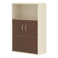 Шкаф средний со стеклом IMAGO, Клен Шкаф средний со стеклом IMAGO, Клен