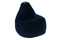 Бескаркасное кресло Мешок Груша 2XL 5022131 Ткань велюр Cozy Home синий