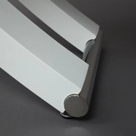 Стол обеденный ARNO 120x80, хром/белый Стол обеденный ARNO 120x80, хром/белый