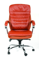 Офисное кресло Chairman 795 Россия кожа коричневая