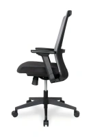 Офисное кресло College CLG-426 MBN-B черный/серый
