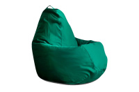 Бескаркасное кресло Мешок Груша XL 5002021 Ткань Фьюжн зеленая