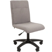 Офисное кресло CHAIRMAN 025, ткань рогожка, светло-серый