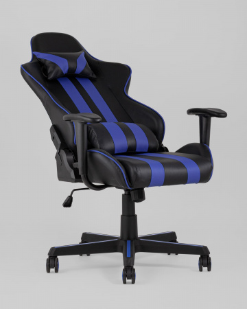 Кресло игровое TopChairs Camaro синее Кресло игровое TopChairs Camaro синее