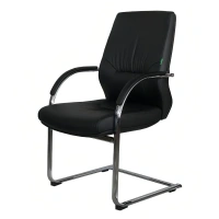 Офисное кресло RCH С1815, натуральная кожа, черный