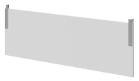 Фронтальная панель подвесная XTEN GLOSS 110х35, Белый/Нержавеющая сталь (выводится)