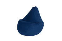 Бескаркасное кресло Мешок Груша 2XL 5023431 Ткань велюр синий Бескаркасное кресло Мешок Груша 2XL 5023431 Ткань велюр синий