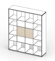 Комплект задних стенок больших SPACE, акация аури Комплект задних стенок больших SPACE, акация аури