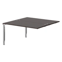 Стол промежуточный XTEN GLOSS 140х140, Легно темный/Нержавеющая сталь Стол промежуточный XTEN GLOSS 140х140, Легно темный/Нержавеющая сталь