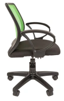 Офисное кресло CHAIRMAN 699, ткань стандарт/сетчатый акрил, зеленый