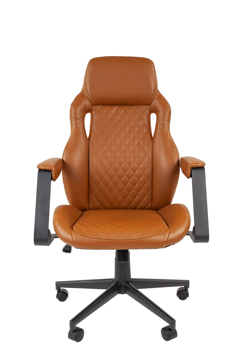 Офисное кресло Chairman 720 Россия экопремиум коричневый