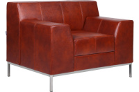 Мягкое кресло M9-1S Экокожа Art-Vision 139 (коричневая)