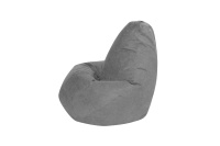 Бескаркасное кресло Мешок Груша XL 5023321 Ткань велюр серый Бескаркасное кресло Мешок Груша XL 5023321 Ткань велюр серый