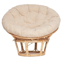 Кресло PAPASAN с подушкой, natural