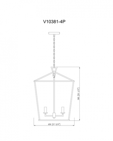 Светильник подвесной Moderli V10381-4P Stala Светильник подвесной Moderli V10381-4P Stala