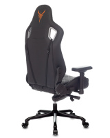 Кресло игровое Knight TITAN черный ромбик эко.кожа с подголов. крестовина металл