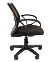 Офисное кресло CHAIRMAN 699, ткань стандарт/ сетчатый акрил, черный