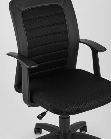 Кресло офисное TopChairs Blocks черное Кресло офисное TopChairs Blocks черное