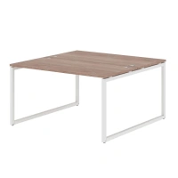 Стол 2-х местный XTEN-Q, 140х140, Дуб Сонома/Белый Стол 2-х местный XTEN-Q, 140х140, Дуб Сонома/Белый