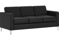 Коллекция мягкой мебели Актив Экокожа Euroline 9100 (черная)