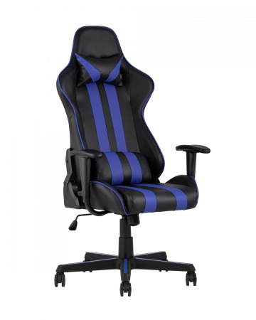 Кресло игровое TopChairs Camaro синее Кресло игровое TopChairs Camaro синее