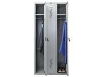 Медицинский шкаф для одежды ПРАКТИК МД LS(LE)-31