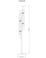 Торшер Moderli V10272-6F Strict