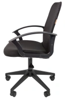 Офисное кресло CHAIRMAN 615, ткань стандарт/сетчатый акрил, черный