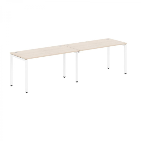 Стол 2-х местный XWST 2870 Бук Тиара/Белый 2800х700х750 XTEN-S